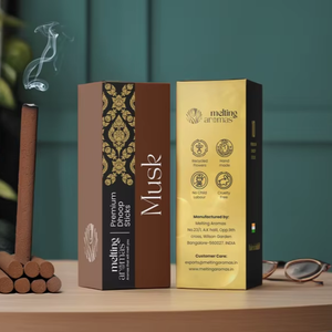 ธูปไม้หอมอินเดียพรีเมียมกลิ่นมัสก์ - Product Image 1