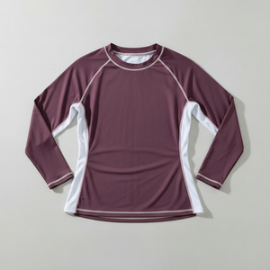 Camiseta de Compresión para Mujer OEM, Manga Larga, Protección UV, para Correr y Yoga - Product Image 4