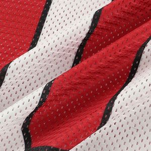 Nouvelle Arrivée Maillot de Football Américain Rétro en Maille 100% Polyester Coupe Boxy Imprimé Personnalisé avec Logo d'Équipe Anti-Transpiration - Product Image 4
