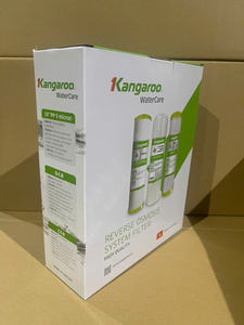 Paquete de cartuchos de filtro PP UDF CTO en caja de color. Hecho en Vietnam con carbón activado. Precio al por mayor. - Product Image 5