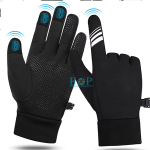 Thermal <b>Touchscreen</b> <b>Gloves</b> for Running – Winter Sports <b>Gloves</b> with Anti-Slip Palm Breathable Stretch Fabric and Warm - Product Image 1