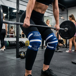 Wolson Industry – Bandes de maintien de poignet haute performance avec boucle, en néoprène durable, respirantes, protection professionnelle pour le fitness - Product Image 3