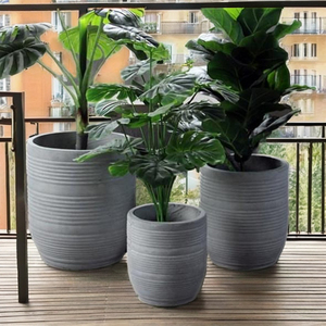 Pots de fleurs légers <span class=keywords><strong>en</strong></span> fibre de verre <span class=keywords><strong>pour</strong></span> la maison et le jardin - Product Image 6