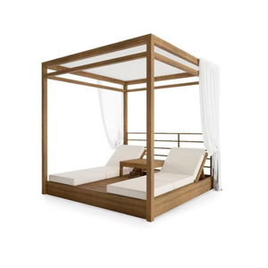 Silla de Teca Sólida para Exteriores, Ideal para Piscina, Patio, Restaurante, Hotel, Villa, Resort, Cafetería, Mobiliario Comercial para Hostelería, Venta al Por Mayor - Product Image 1