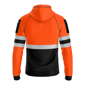 Nueva Sudadera de Seguridad Reflectante de Alta Visibilidad con Logotipo Personalizado, Impermeable, Resistente al Viento y Transpirable, Ropa de Trabajo para Invierno - Product Image 2