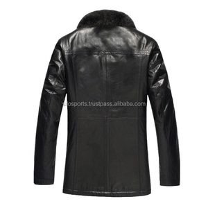 เสื้อโค้ทหนังแกะสีน้ำตาลสำหรับผู้หญิง ปี 2025 ผลิตตามสั่ง ป้องกันลม เป็นมิตรกับสิ่งแวดล้อม คุณภาพสูง แฟชั่นฤดูหนาว แต่งขนเฟอร์ที่คอ ราคาประหยัด - Product Image 4