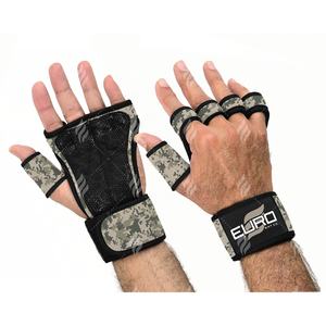 Gants de musculation robustes en néoprène pour les séances d'entraînement en salle de sport, offrant une stabilité du poignet et une adhérence rembourrée - Product Image 1