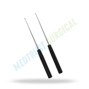 Micro-curettes de 9,5 pouces, instrument neurochirurgical, curette osseuse microscopique pour chirurgie de la colonne vertébrale, outil chirurgical - Product Image 4
