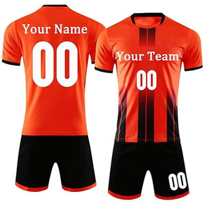 Uniforme de Fútbol Transpirable de Alta Calidad para Tallas Grandes, Conjunto Personalizado con Logotipo, Jersey de Fútbol de Poliéster, Kit de Equipo con Impresión por Sublimación - Product Image 1