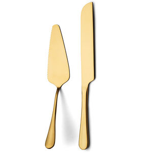 Juego de 2 Cuchillos para Mantequilla de Acero Inoxidable, Espátula para Pastel, Herramienta de Repostería, Colección para Hornear y Servir Postres - Product Image 1