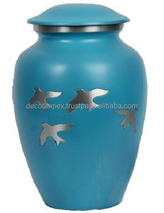 Belle urne funéraire en métal pour adulte Cuivre Bronze Aluminium Métal polonais Convient pour l'affichage dans n'importe quelle maison ou cadre - Product Image 3