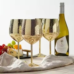 Luxury Brass/Copper <b>Goblet</b> <b>Wine</b> Cup Drinking Chalice 301-450ml Classic Design for Bar Restaurant Hotel Party Tableware Gift - Product Image 5
