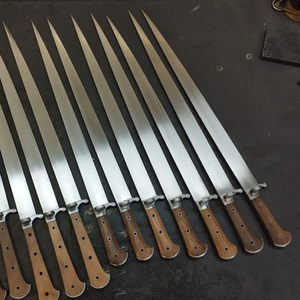 Lot de 15 épées Messer en acier à haute teneur en carbone avec fourreau en cuir - Product Image 6