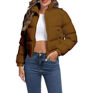 Women Fitness Outdoor Workout Warm Puffer Jacket Wholesale Women Trekking Weatherproof Puffer <b>Parka</b> Custom Women Sports Active - Product Image 1