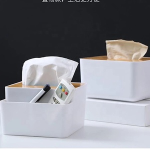 Boîte de papier en bois de bambou de haute qualité pour un stockage pratique et facile à utiliser du papier de soie. - Product Image 5