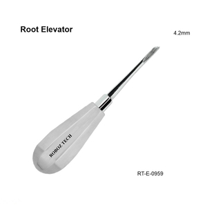 Élévateur dentaire manuel ergonomique 4,2 mm en acier inoxydable certifié CE Classe I par Roboz Tech Pakistan - Product Image 2