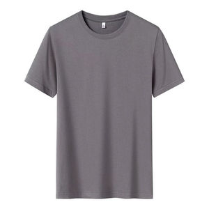 T-shirts noirs surdimensionnés en coton 100% personnalisables, impression de logo sur mesure - Product Image 3