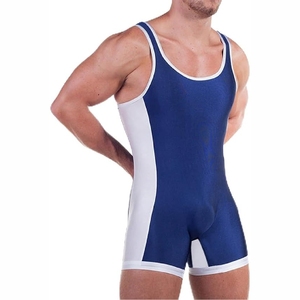 <b>Mens</b> Custom <b>Wrestling</b> <b>Singlets</b> Breathable Compression <b>Wrestling</b> Uniforms Training Competition Sportswear - Product Image 1