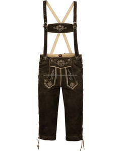 กางเกงหนังเทียมแบบกําหนดเอง Trachten / กางเกงเบาเวเรีย Trachten กางเกงหนังเทียมแบบกําหนดเอง ถุงน่องหนังแท้สําหรับผู้ชาย - Product Image 1