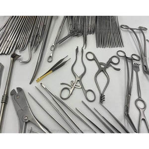 Ensemble d'instruments chirurgicaux pour bypass coronaire (CABG) Altomme Instruments, en acier inoxydable, outils pour greffe d'artères coronaires - Product Image 1