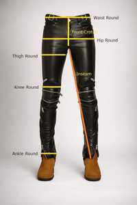 Pantalon d'hiver en cuir PU peint à franges pour femme, taille haute, style western, motard, cowgirl - Product Image 5
