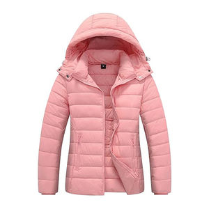 Chaqueta acolchada ligera con diseño de diamantes para mujer, OEM, para primavera e invierno, precio al por mayor - Product Image 3