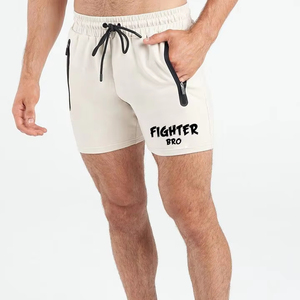 กางเกงขาสั้นออกกำลังกายผู้ชาย ผ้าฝ้าย สำหรับวิ่ง ฟิตเนส เล่นกีฬา แห้งเร็ว น้ำหนักเบา - Product Image 1