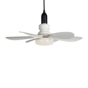 Nouveau ventilateur de plafond électrique sans fil à lumière LED pour la maison salon fonction Dimmable télécommande pour café RV ménage plastique - Product Image 5