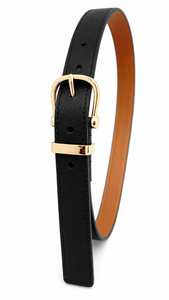 Ceinture en cuir marron et noir avec motifs décoratifs en relief, idéale pour les accessoires de mode western. - Product Image 5