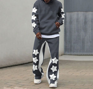 Chándal de manga larga para hombre con estampado puff de alta calidad, último modelo, ligero, cómodo y a precio económico. - Product Image 2