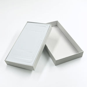 Factory Wholesale High Quality Blank White Cardboard <b>Box</b>, Luxury Mobile Phone Packaging <b>Box</b> for Retail Sale - Product Image 3