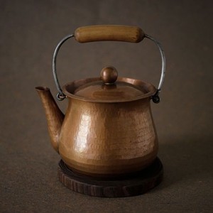 Decorative Copper Tea Kettle Wooden Handle Stylish <b>Teapot</b> for Kitchen Home Hotel Restaurant Décor Kitcheware Decoration - Product Image 4