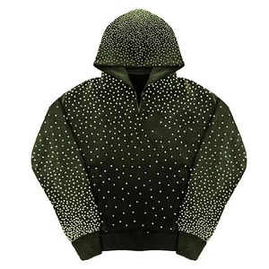 Sudadera con Capucha de Invierno para Hombre, con Pedrería, Impresión Digital, Forro Polar Transpirable, 100% Poliéster, Ligera, Nueva Llegada, Gran Venta - Product Image 5