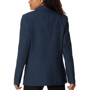 Compre Blazers Escolares Personalizados de Nuevo Estilo, Modelo de Dos Bolsillos, Hermosas Blusas Azules para Escuela Secundaria, 100% Algodón, Unisex para Adultos - Product Image 3