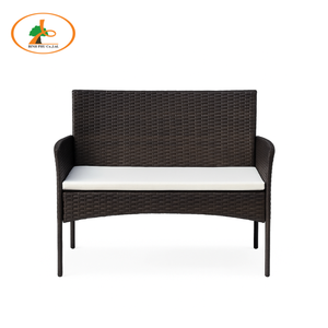 Premium Outdoor Loveseat Set Weather-Resistant 2-Seater Rattan Patio <b>Bench</b> for <b>Garden</b> Balcony Porch & Courtyard - Product Image 2