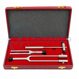 Ensemble de diapasons neurologiques de diagnostic de qualité supérieure avec marteau de réflexe, instrument d'examen médical dans un étui de rangement - Product Image 2