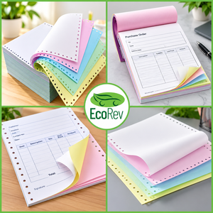 กระดาษคราฟท์สีน้ำตาลเคลือบ PE EcoRev เป็นมิตรกับสิ่งแวดล้อม ทนความร้อน ผลิตจากเยื่อไม้บริสุทธิ์ เหมาะสำหรับงาน DIY และทำของขวัญ - Product Image 5