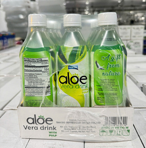Tan Do brand Aloe vera drink for health 500ml Fresh Aloe Vera Fruity Flavors Puree PET <b>Bottle</b> - Product Image 5