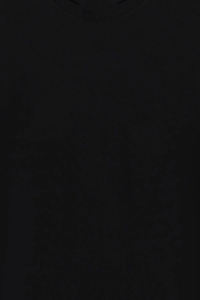 Camiseta extragrande personalizada para mujer, negra, con hombros caídos, estilo streetwear, 100% algodón, para gimnasio. - Product Image 6