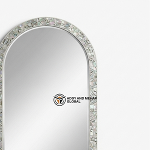 Luxury <b>Square</b> MDF Inlay Art Deco Wall <b>Mirror</b> Handmade for Premium Home & Hotel Wedding Dcor - Product Image 2