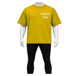 Camiseta de hombre de manga corta, tela transpirable, corte regular, diseño de cuello redondo, estampado liso, impresión de logotipo personalizado. - Product Image 2