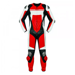 Traje de Motociclismo Unisex de Alto Rendimiento, Transpirable, Impermeable, Ignífugo, con Protección Completa del Cuerpo y Armadura de Cuero Personalizada - Product Image 2