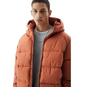 Veste d'hiver pour homme en duvet personnalisée, design OEM, vente en gros, veste de créateur de mode, veste gonflée en duvet personnalisée, veste gonflée personnalisée FTI-PJ-003 - Product Image 3