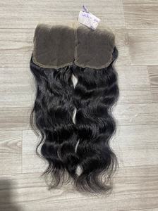 วิกต่อผมมนุษย์ผมหยิกสำหรับผู้หญิงผิวดำปิดผมถักแบบมีลูกไม้ขนาด6x6 HD แบบผูกปมเดียว16นิ้ว - Product Image 2