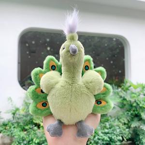 Llavero de Peluche de Pavo Real de Dibujos Animados Kawaii, Suave y Esponjoso, Colgante para Bolsos, Mini Muñeco de Peluche Adorable para Mochilas - Product Image 4