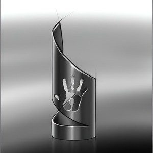 Custom Metal Crystal <b>Trophy</b> Award Cup Polished Columnar Sculpture Sandblasted Decorative Gift for Holiday Display - Product Image 1