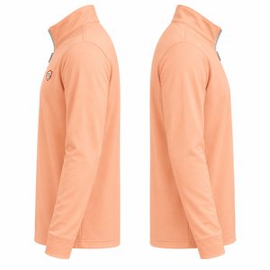 เสื้อพูลโอเวอร์คอเต่าแบบซิปครึ่งตัวสำหรับผู้ชาย น้ำหนักเบา ปักลายตามสั่ง OEM ระบายเหงื่อได้ดี ประสิทธิภาพสูง รับผลิตแบรนด์ส่วนตัวโดยตรง - Product Image 4
