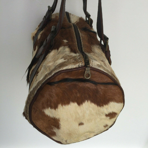 Bolso de Hombro de Cuero Genuino de Piel de Vaca con Pelo, Hecho a Mano, Venta al por Mayor, Fabricante Directo de Fábrica - Product Image 2