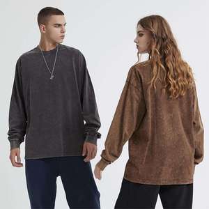 Men's 100% Cotton Sweatshirts Heavy Weight <b>Thick</b> <b>Fleece</b> Oversized Print Digital Printed Pullover Custom Anti-Wrinkle - Product Image 6