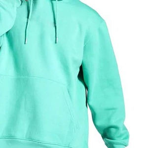 Sweat à capuche de sport personnalisé avec logo, grande taille, 100 % coton molletonné, coupe oversize pour homme, design vierge, vente en gros - Product Image 2